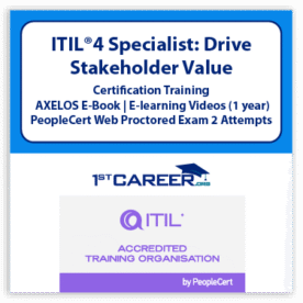 ITIL®4 Specialist: Drive Stakeholder Value eLearning