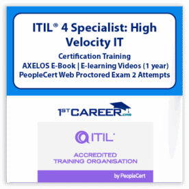 ITIL®4 Specialist: High Velocity IT eLearning