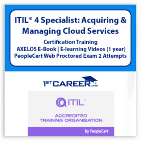 ITIL®4 Specialist: Acquiring & Managing Cloud Services eLearning