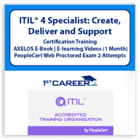 ITIL®4 Specialist: Create Deliver and Support