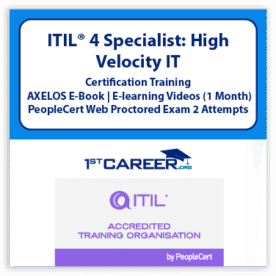 ITIL® 4 Specialist: High Velocity IT