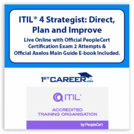 ITIL®4 Strategist: Direct, Plan and Improve (DPI) Live Online