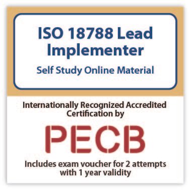 ISO 18788 Lead Implementer – Self study – English – 2 Exam Attempts Included 1 ISO 18788 Lead Implementer