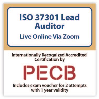 Korean - ISO 37301 Lead Auditor – Self-study – 2 Exam Attempts Included - New Course Offer