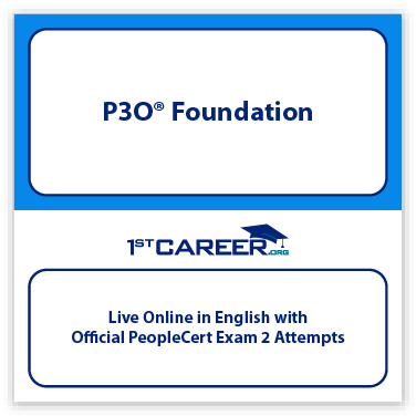P3O® Foundation Live Online in English with Official PeopleCert