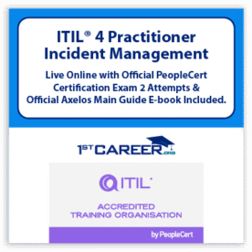 ITIL® 4 Practitioner: Incident Management Live Online