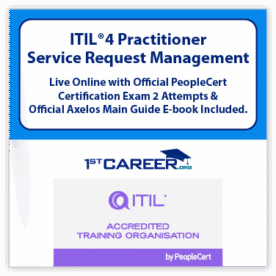 ITIL®4 Practitioner: Service Request Management Live Online