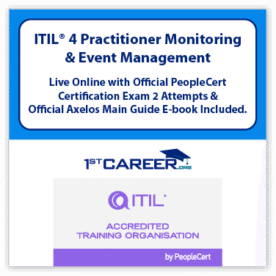 ITIL® 4 Practitioner: Monitoring and Event Management Live Online