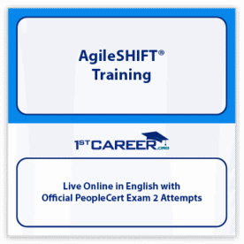 AgileSHIFT® Training Live Online in English with Official PeopleCert
