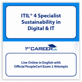 ITIL® 4 Specialist: Sustainability in Digital & IT