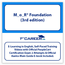 M_o_R® Foundation (3rd edition) E-learning Self-Paced Training Videos and Official PeopleCert
