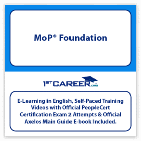 MoP® Foundation E-learning Axelos, Self-Paced Training Videos with Official PeopleCert