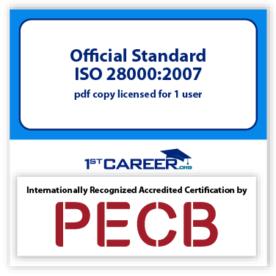 Official Standard ISO 28000:2007 pdf copy licensed for 1 user