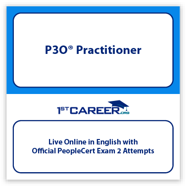 P3O® Practitioner Live Online in English and Official PeopleCert