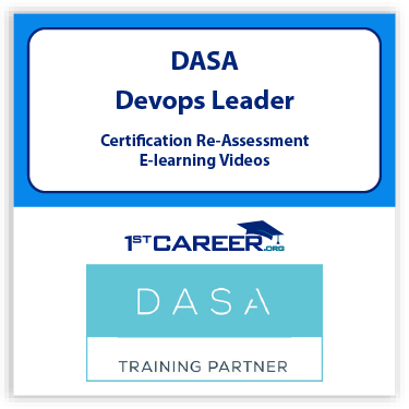 DASA Devops Leader | Certification Re-Assessment - New Course Offer