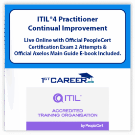 ITIL® 4 Practitioner: Continual Improvement Live Online