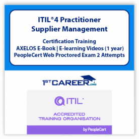 ITIL® 4 Practitioner: Supplier Management E-Learning