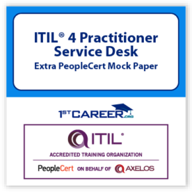 ITIL4 Practitioner: Service Configauration Management PeopleCert Practice Mock Exam Paper A.