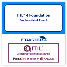 ITIL 4 Foundation Peoplecert Mock Exam B