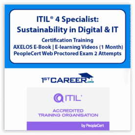 ITIL® 4 Specialist: Sustainability in Digital & IT