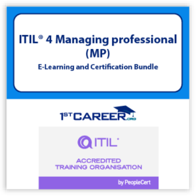 ITIL4 Managing professional (MP) E-Learning and Certification Bundle