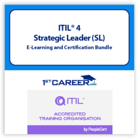 ITIL Strategic Leader (SL) E-Learning and Certification Bundle