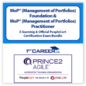 MoP® (Management of Portfolios) Foundation and MoP® (Management of Portfolios) Practitioner E-learning and Official PeopleCert Certification Exam Bundle