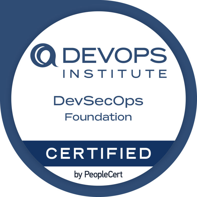PeopleCert Accredited DevSecOps Foundation v2.1 (DSOF) - Self-study PDF material & Official Certification exam voucher Course code: DevSec-Ex.