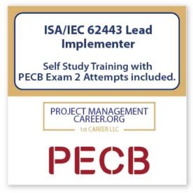 ISA/IEC 62443 Lead Implementer Self Study with PECB Exam Voucher of 2 attempts in English