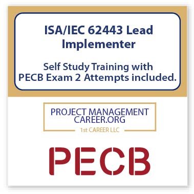 ISA/IEC 62443 Lead Implementer Self Study with PECB Exam Voucher of 2 attempts in English