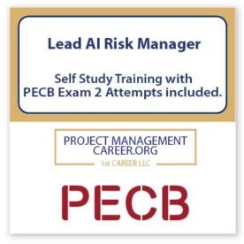 PECB Lead AI Risk Manager Self Study with Course Slides & PECB Exam Voucher of 2 attempts.