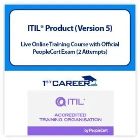 Home 61 ITIL® Product (Version 5) Live online